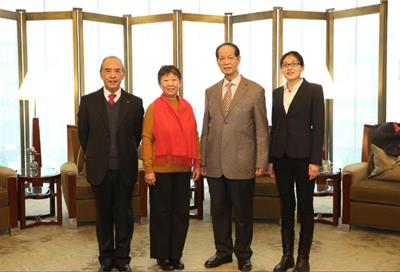 楼增泉会长、国务院侨办张伟超副主任